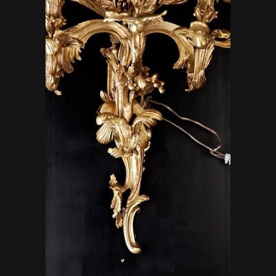 19th Century Louis XV Lighted Luminaire Wall Light-FLW-1402360