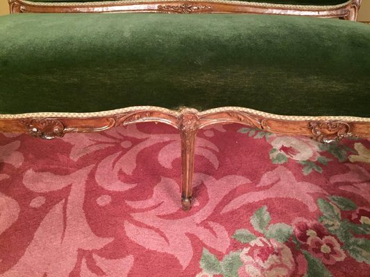 19th Century Louis XV Sofa in Walnut, 1890s-FLW-1401884