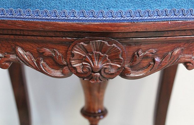 19th Century Louis XV Style Adjustable Piano Stool-RVK-708496