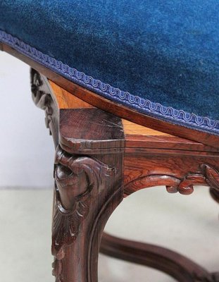 19th Century Louis XV Style Adjustable Piano Stool-RVK-708496