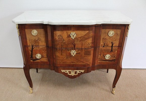 19th Century Louis XV Style Chest of Drawers-RVK-959746