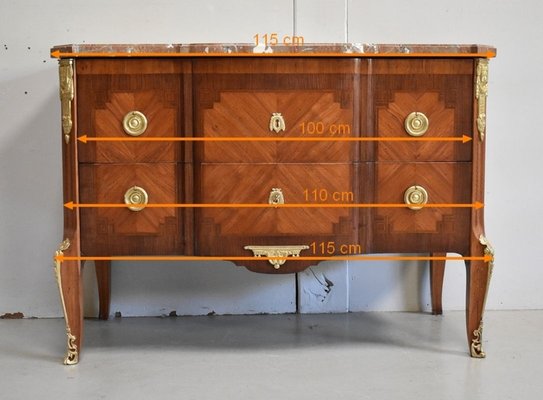 19th Century Louis XV Style Chest of Drawers-RVK-910525