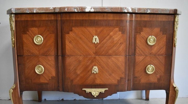 19th Century Louis XV Style Chest of Drawers-RVK-910525