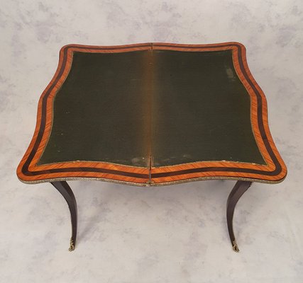 19th Century Louis XV Style Rosewood Game Table-BSB-929116