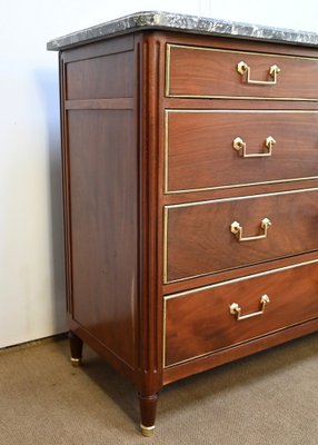 19th Century Louis XVI Chest of Drawers in Mahogany-RVK-1726169