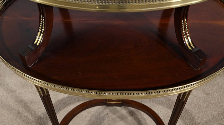 19th Century Louis XVI Mahogany Side Table-RVK-1787532