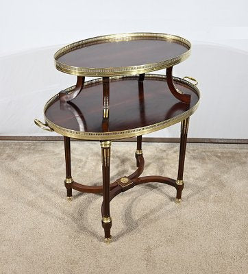 19th Century Louis XVI Mahogany Side Table-RVK-1787532