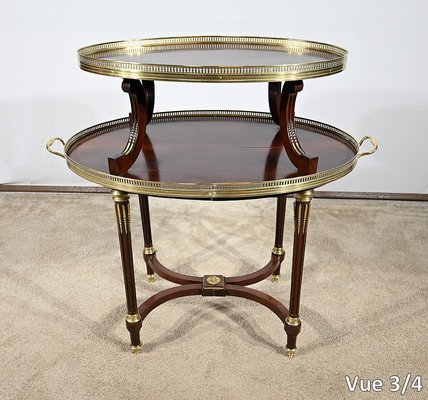 19th Century Louis XVI Mahogany Side Table-RVK-1787532