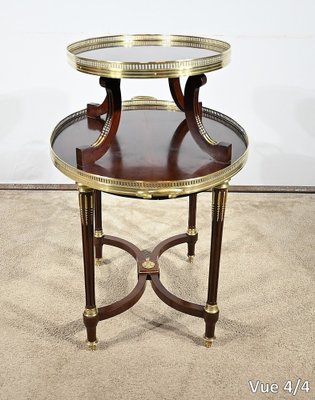 19th Century Louis XVI Mahogany Side Table-RVK-1787532