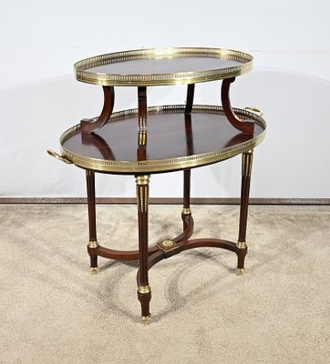 19th Century Louis XVI Mahogany Side Table-RVK-1787532