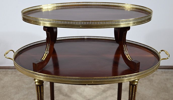 19th Century Louis XVI Mahogany Side Table-RVK-1787532