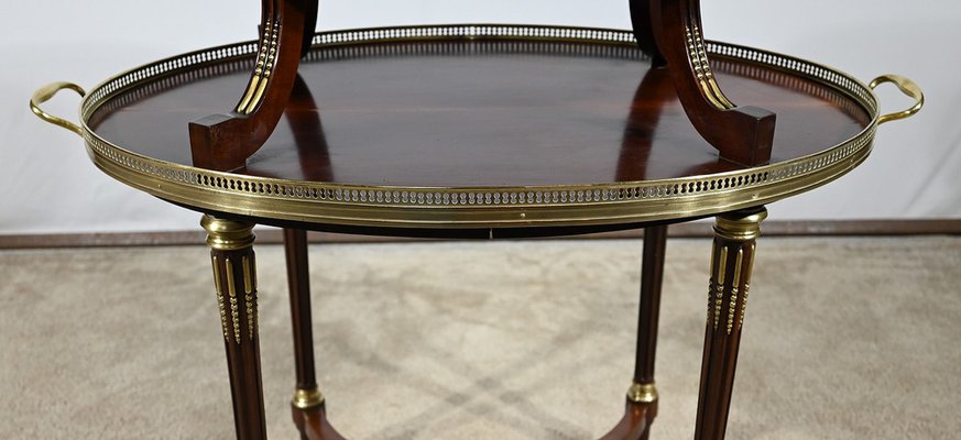 19th Century Louis XVI Mahogany Side Table-RVK-1787532