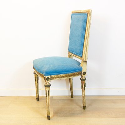 19th Century Louis XVI Style Dining Chairs, France, Set of 2-CQZ-1369381