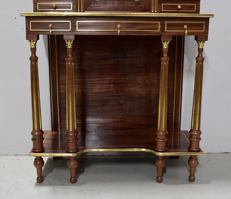 19th Century Louis XVI Style Mahogany Cabinet-RVK-581208