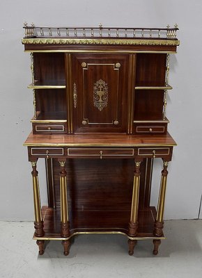 19th Century Louis XVI Style Mahogany Cabinet-RVK-581208