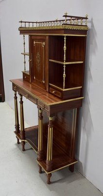 19th Century Louis XVI Style Mahogany Cabinet-RVK-581208