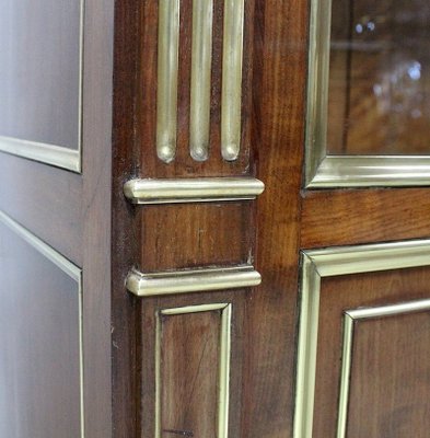 19th Century Louis XVI Style Mahogany Cabinet-RVK-581180