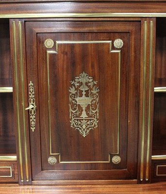 19th Century Louis XVI Style Mahogany Cabinet-RVK-581208