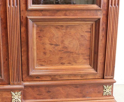 19th Century Louis XVI Style Mahogany Wall Unit-RVK-880973