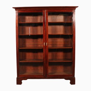 19th Century Mahogany Bookcase-HPU-1783480