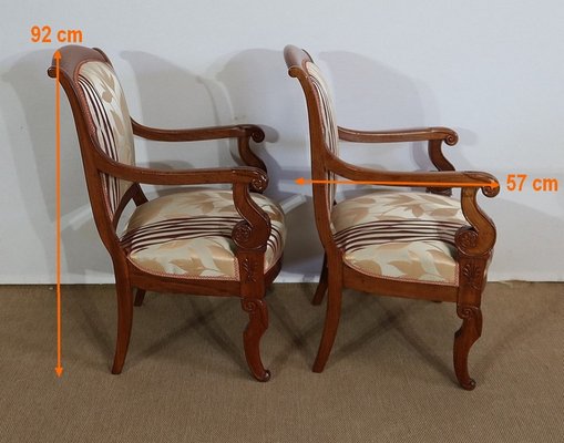 19th Century Mahogany Chairs, Set of 2-RVK-1251158