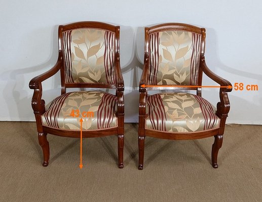 19th Century Mahogany Chairs, Set of 2-RVK-1251158