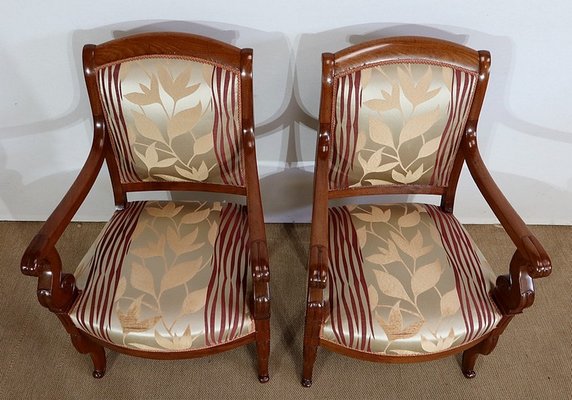 19th Century Mahogany Chairs, Set of 2-RVK-1251158