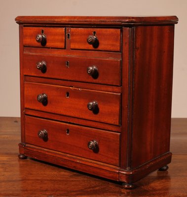 19th Century Mahogany Chest of Drawers-HPU-1767402