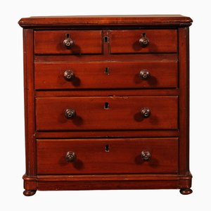 19th Century Mahogany Chest of Drawers-HPU-1767402