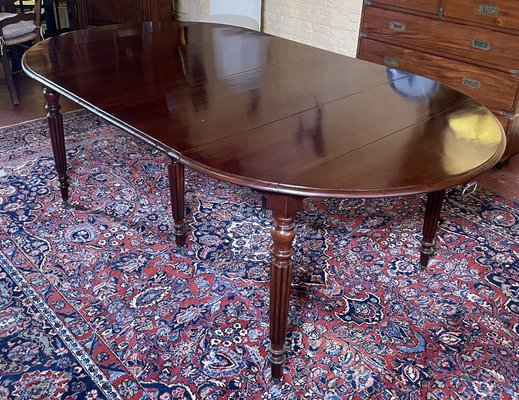 19th Century Mahogany Extending Table-HPU-1776852