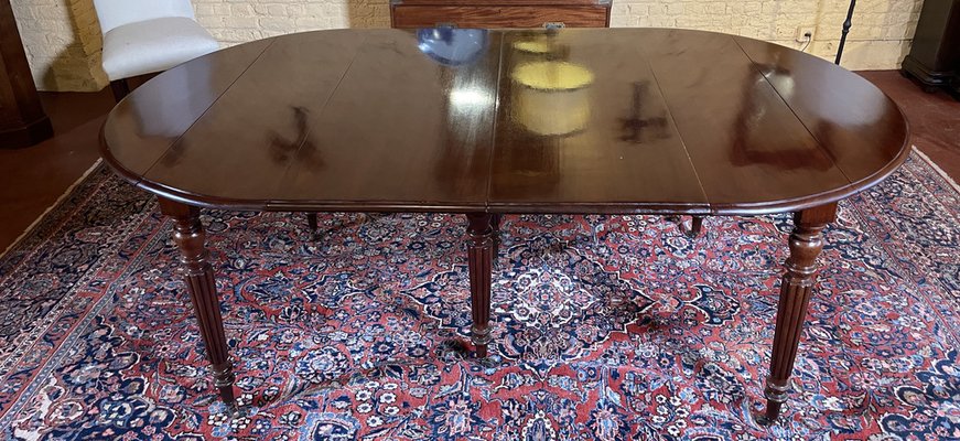 19th Century Mahogany Extending Table-HPU-1776852