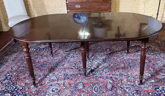 19th Century Mahogany Extending Table-HPU-1776852