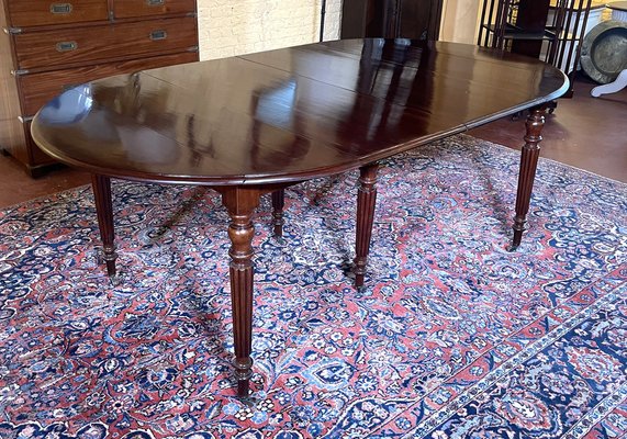 19th Century Mahogany Extending Table-HPU-1776852