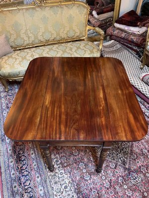 19th Century Mahogany Pembroke Drop Leaf Table-NSG-1800808