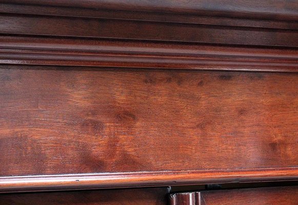 19th Century Mahogany Veneer Cabinet-RVK-686864