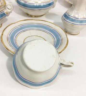 19th Century Miniature Child's Tea Service in Porcelain, Set of 9-UCH-1224569