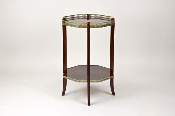 19th Century Napoleon III Mahogany Side Table, France, 1870s-TQA-1426037