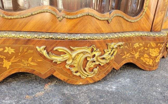 19th Century Napoleon III Marquetry and Bronze Sideboard-SYQ-1374072