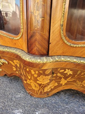 19th Century Napoleon III Marquetry and Bronze Sideboard-SYQ-1374072