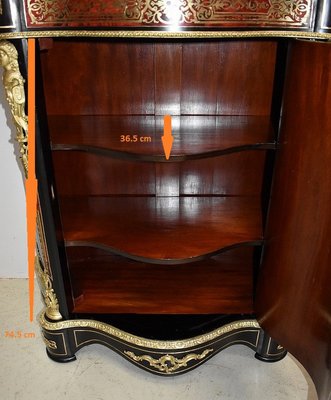 19th Century Napoleon III Marquetry Buffet-RVK-1431761