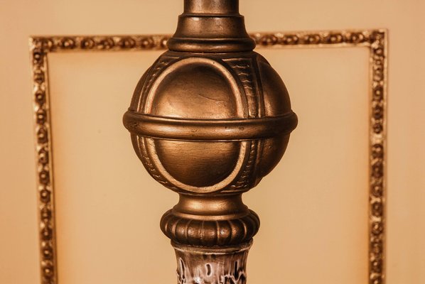 19th Century Napoleon III Museale Petroleum Floor Lamp, 1890s-FLW-1401782