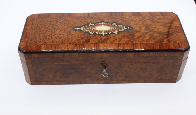 19th Century Napoleon III Trunk in Marquetry-BCR-1731873