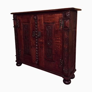 19th Century Neo Renaissance Cabinet in Oak, 1870s-FLW-1401877