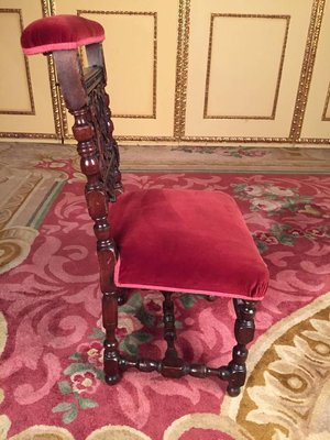 19th Century Neo Renaissance Pray Chair in Oak, 1870s-FLW-1401942