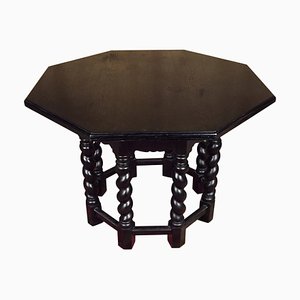 19th Century Neo Renaissance Salon Table in Oak, 1870s-FLW-1401785