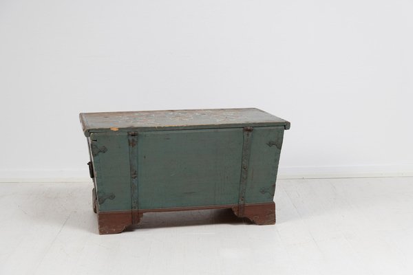 19th Century Northern Swedish Painted Chest-MJF-1343028