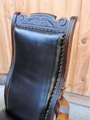 19th Century Oak Armchair-XHP-1241269