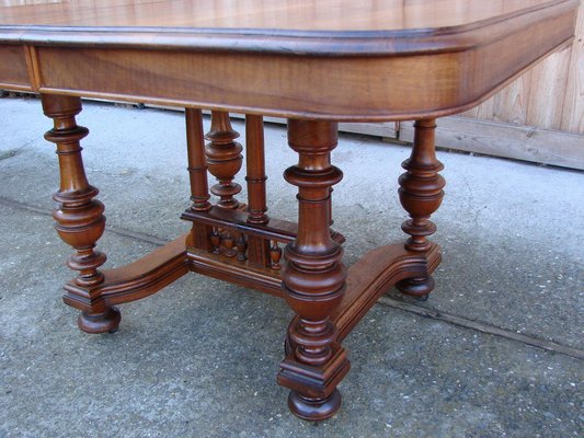 19th Century Oak Dining Table-XHP-1241285