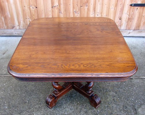 19th Century Oak Dining Table-XHP-1241265