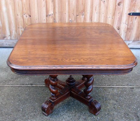 19th Century Oak Dining Table-XHP-1241265